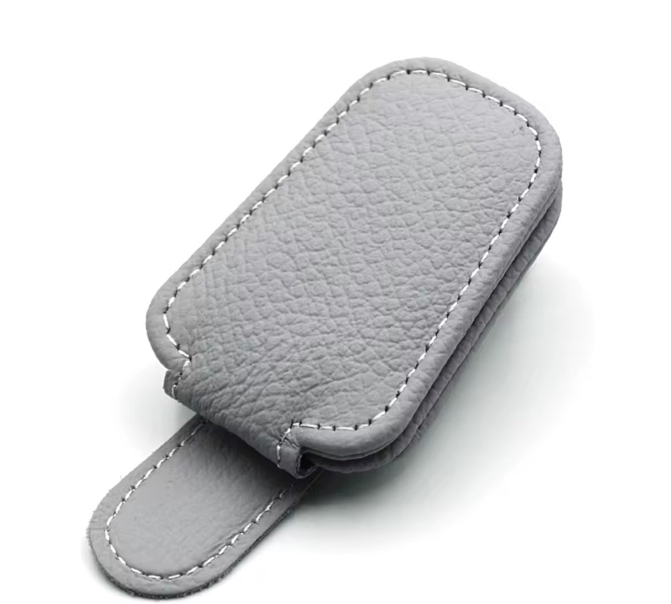 Magnetic Leather Car Glasses Holder